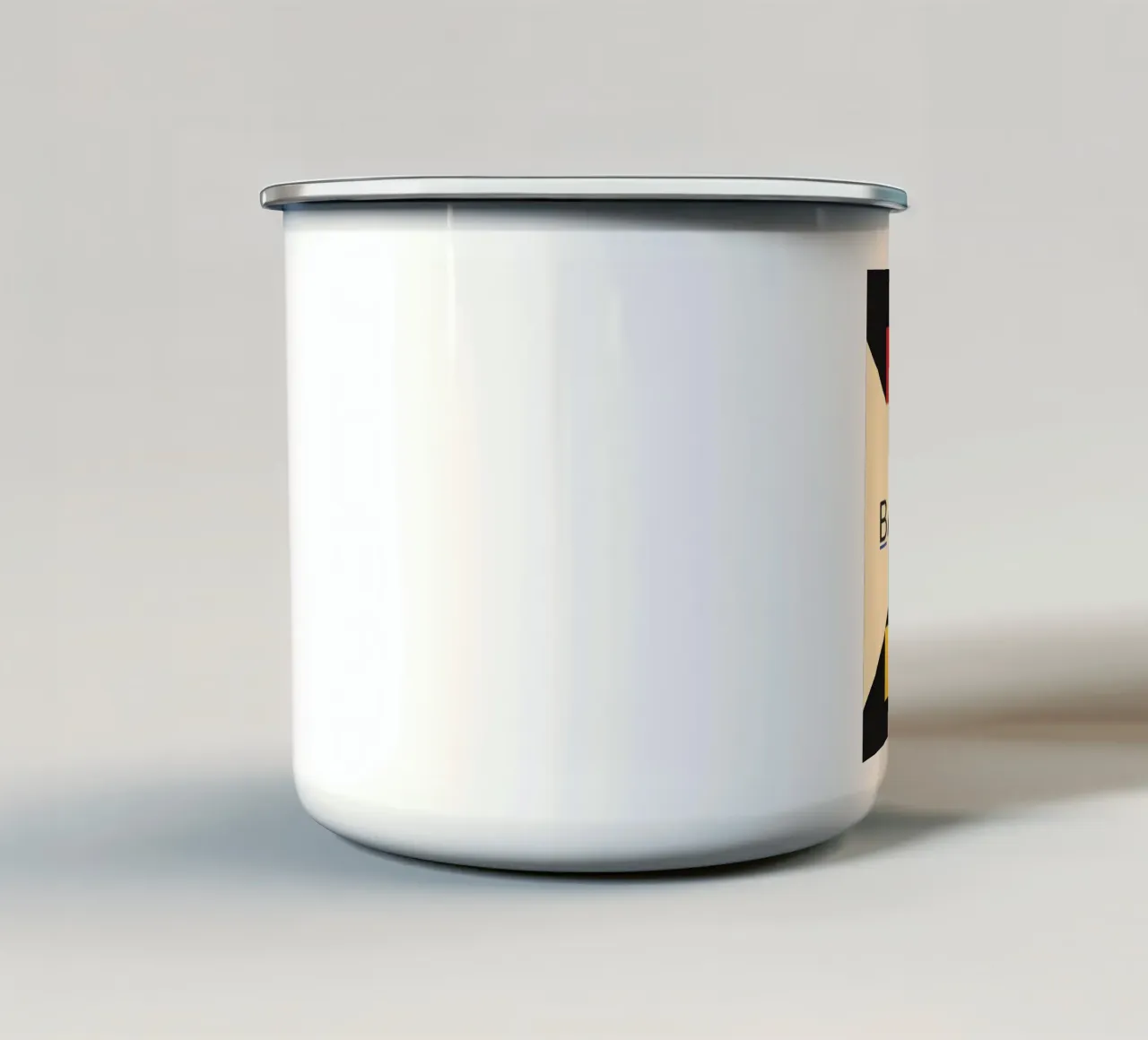 Bauhaus taza de esmalte de Maegan