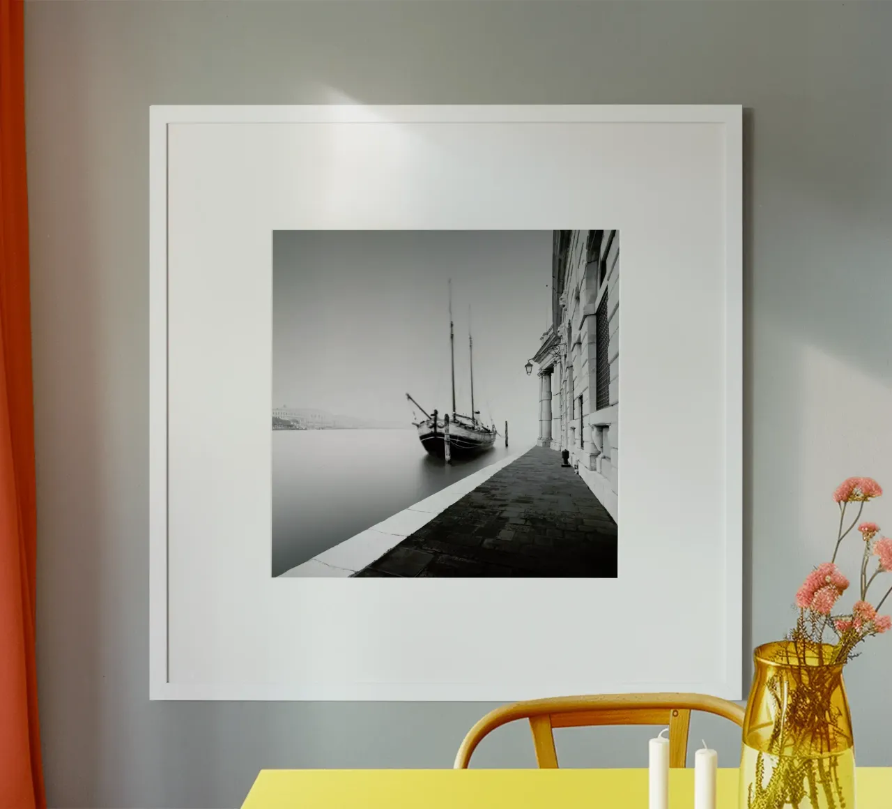 Fondamenta Ii | Venedig poster con telaio in legno da Håggard Photography | Ronny Behnert