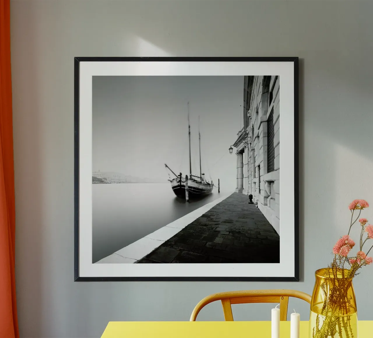 Fondamenta Ii | Venedig poster con telaio in legno da Håggard Photography | Ronny Behnert