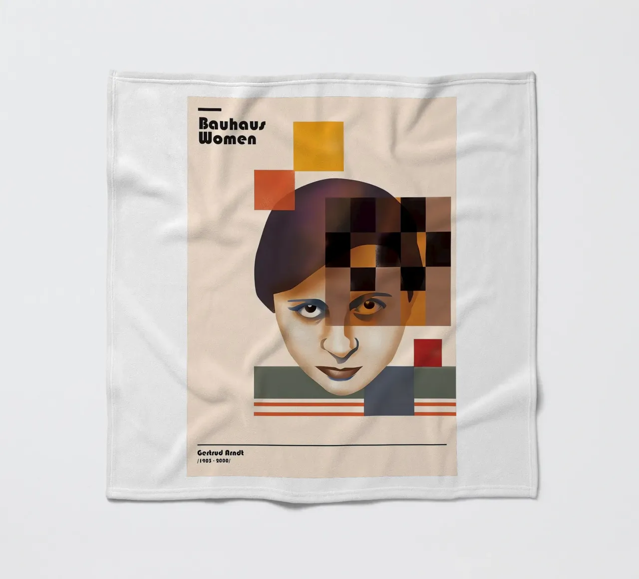 Bauhaus coperta in pile da Maegan
