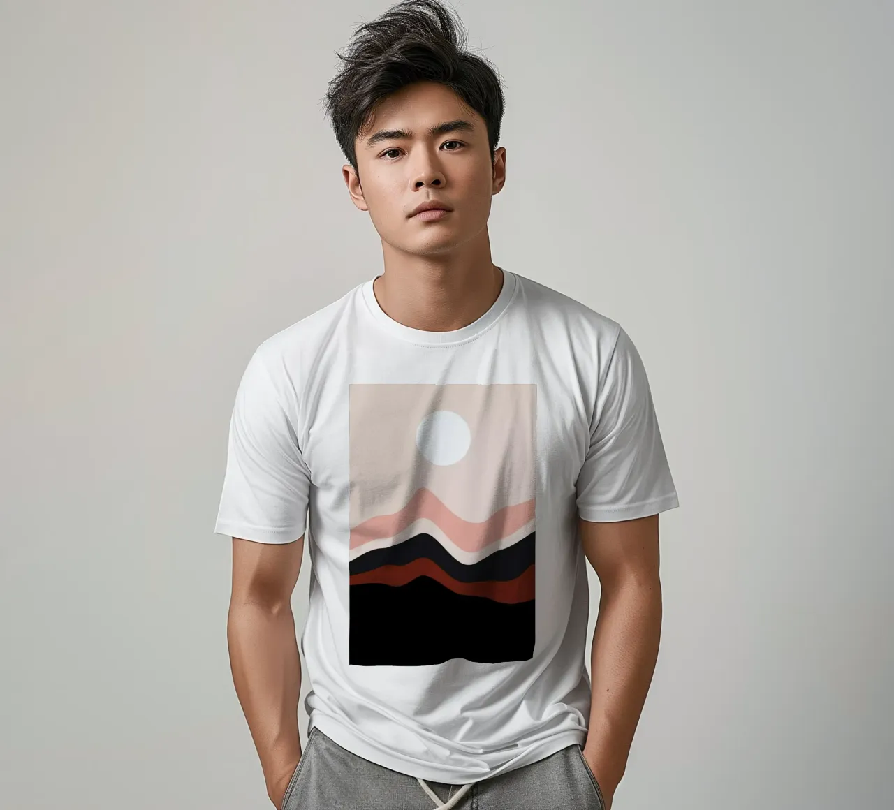 Flowing Dunes t-shirt da Pure