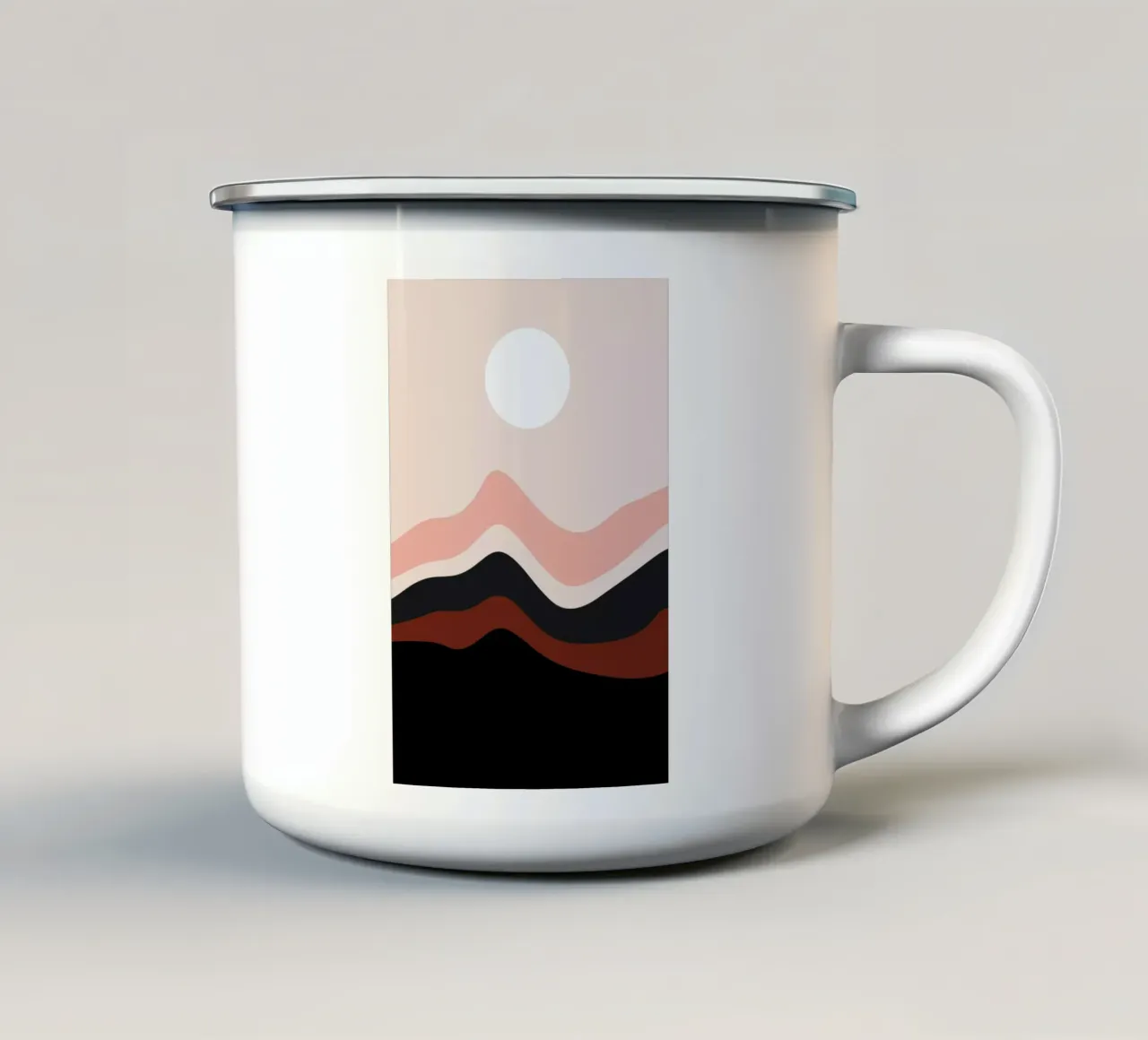 Flowing Dunes tazza in smalto da Pure