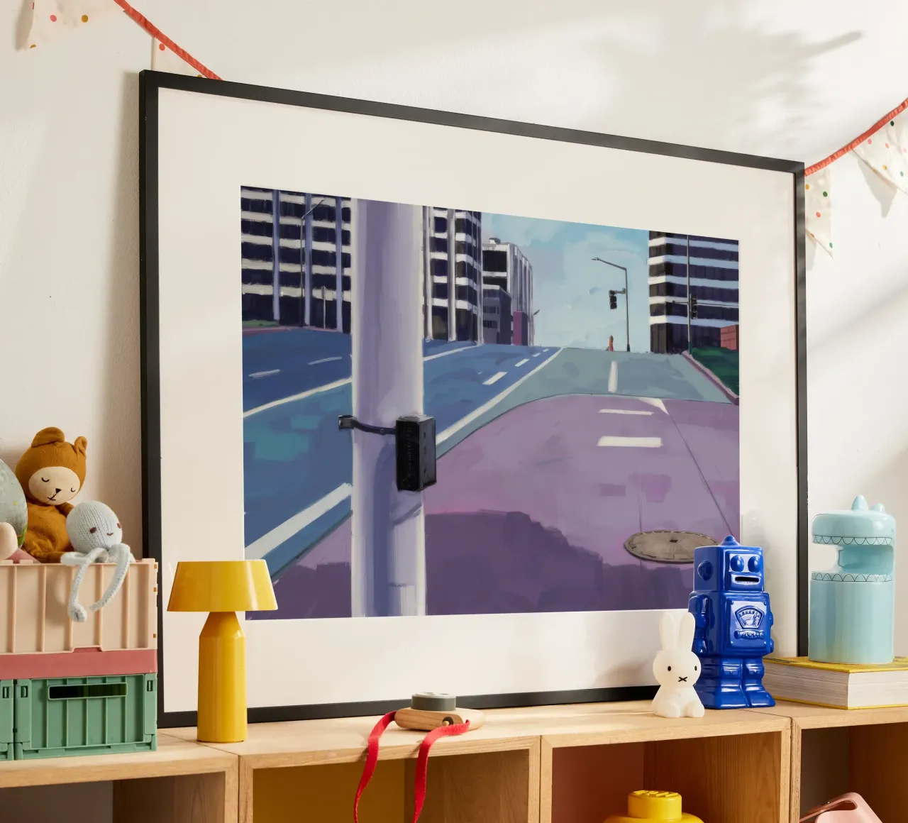 Violet Street Perspective hahnemühle by Opal Strokes