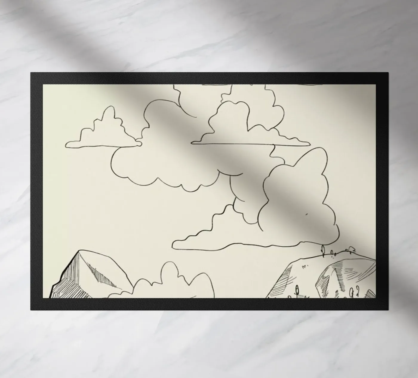 In the Clouds zerbino da Graphite