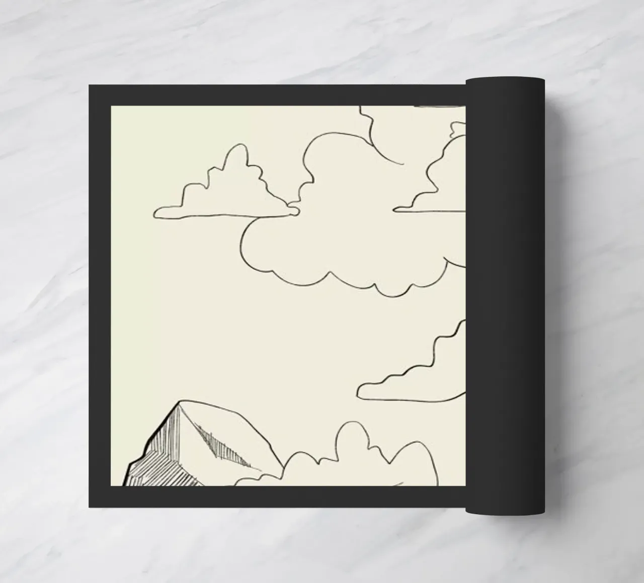 In the Clouds zerbino da Graphite