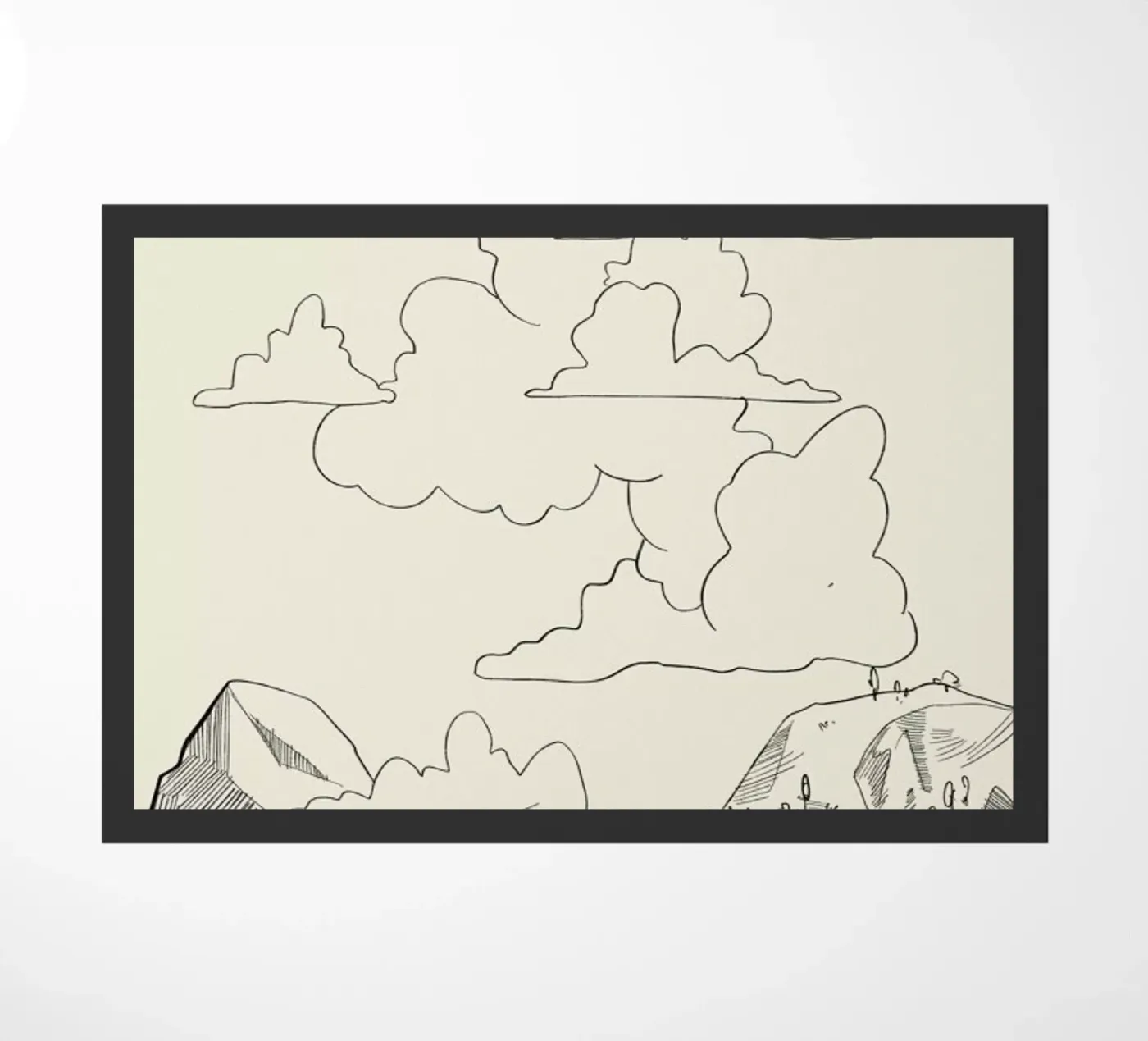 In the Clouds zerbino da Graphite