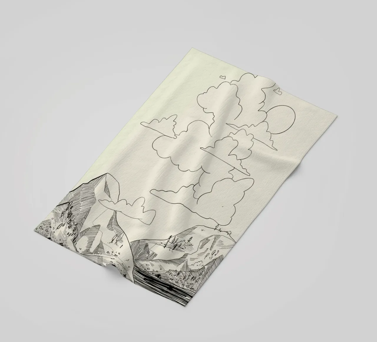 In the Clouds telo mare da Graphite