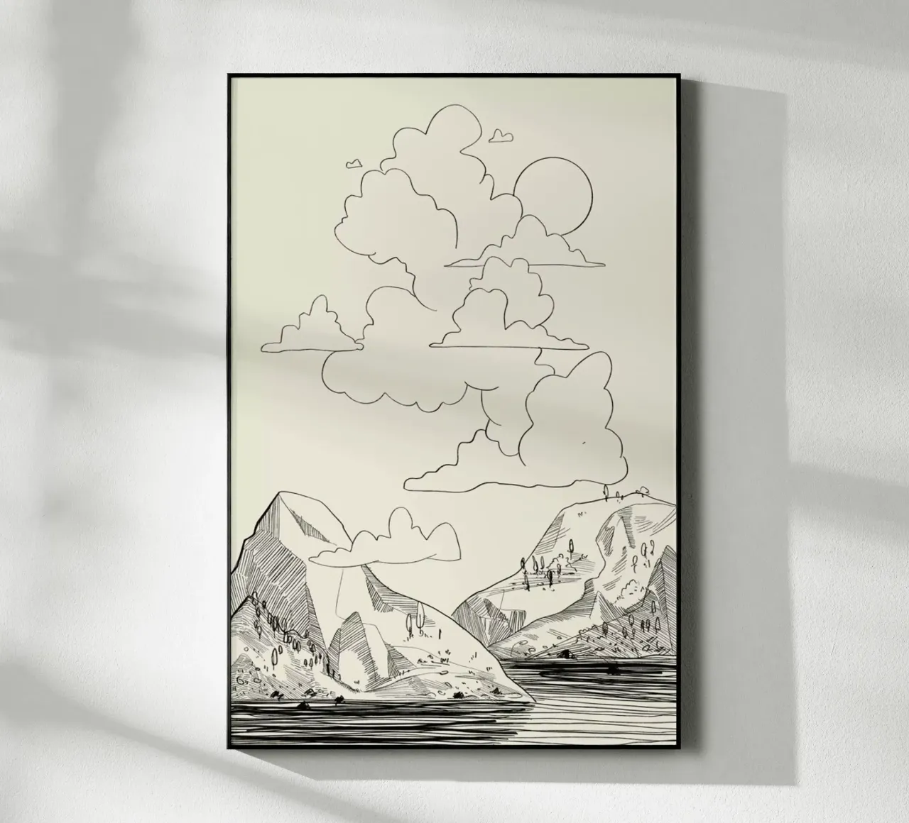 In the Clouds plexiglass da Graphite