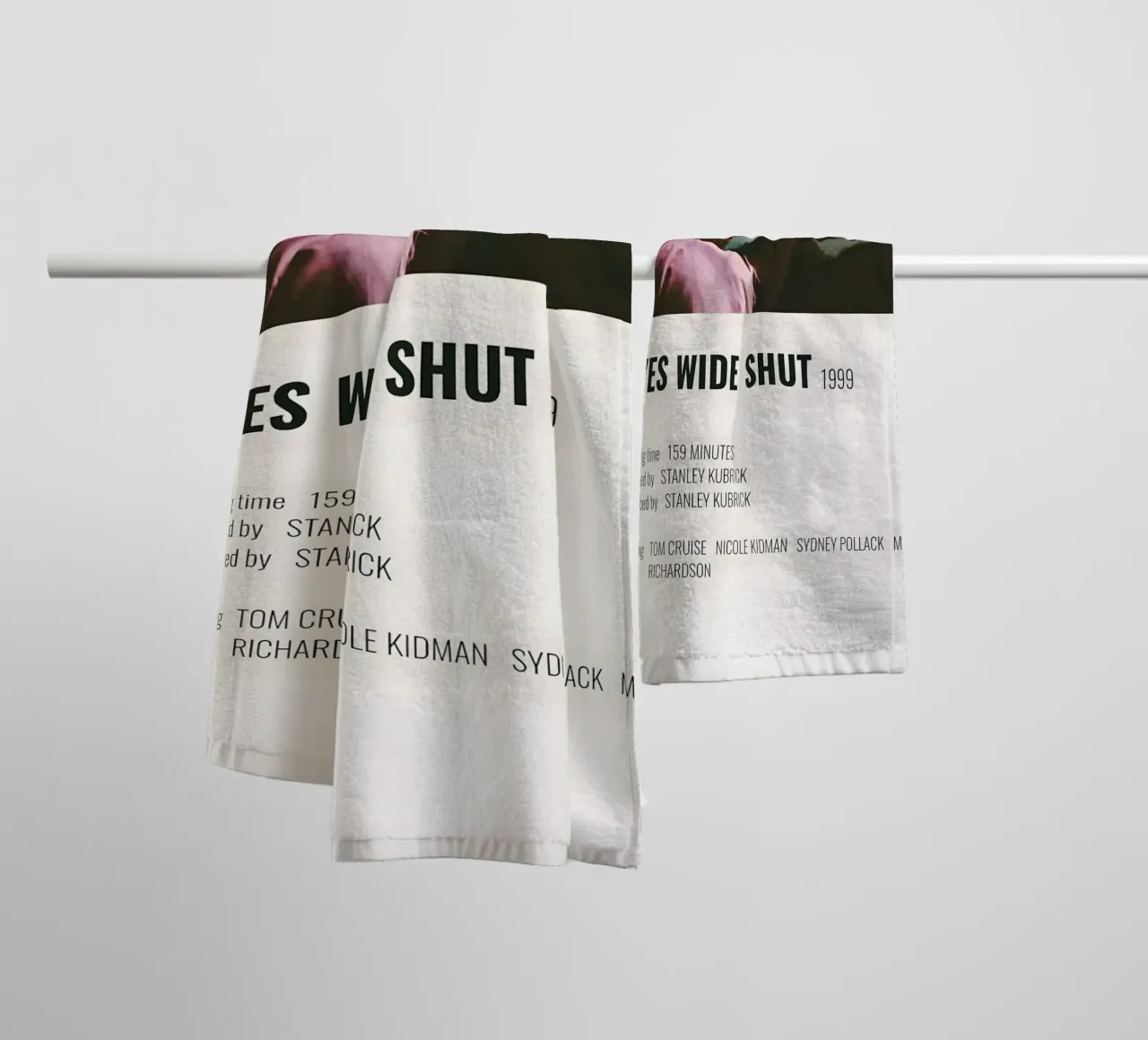 EYES WIDE SHUT 1999 towel by MVFminimalist