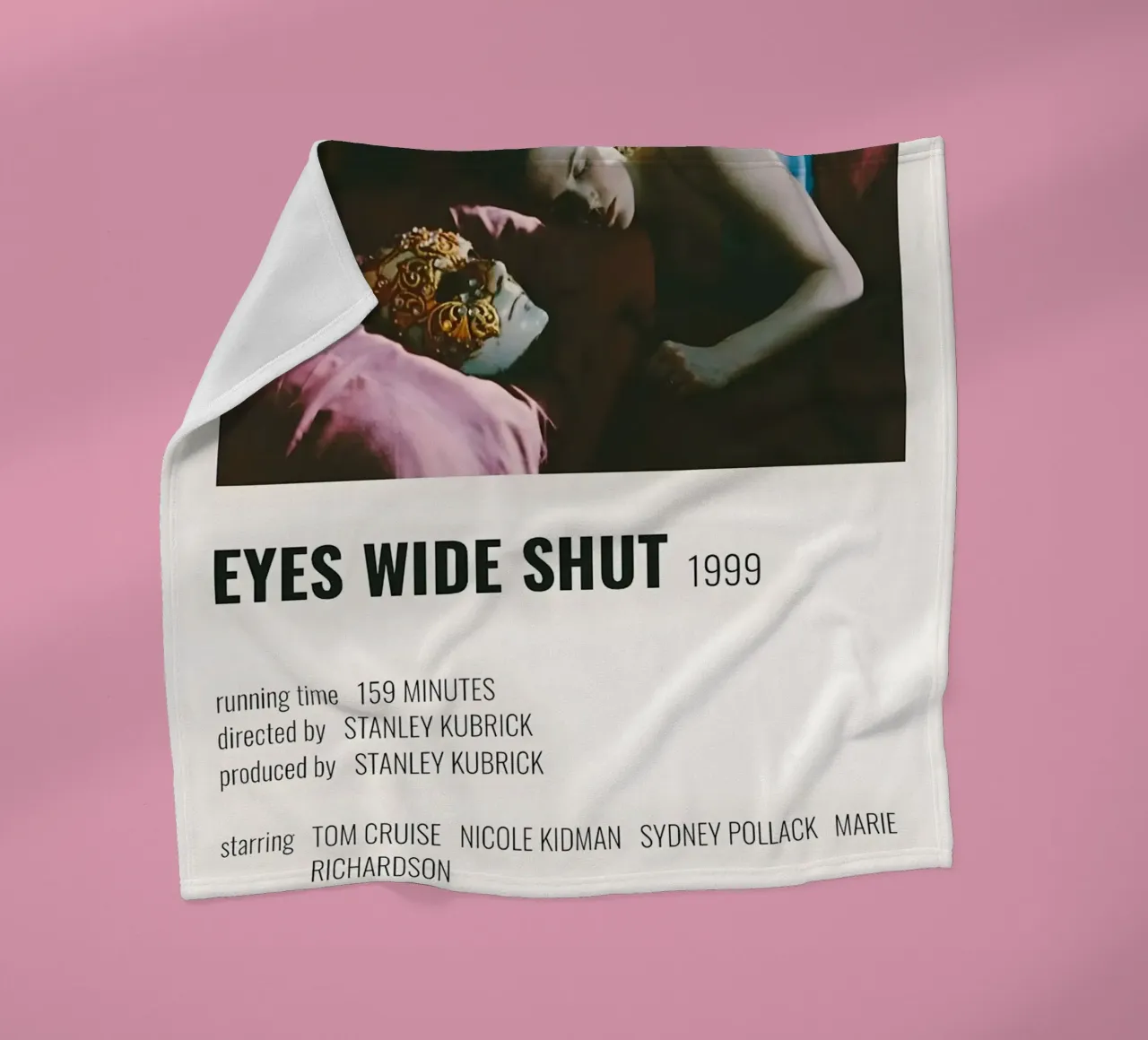 EYES WIDE SHUT 1999 coperta in pile da MVFminimalist