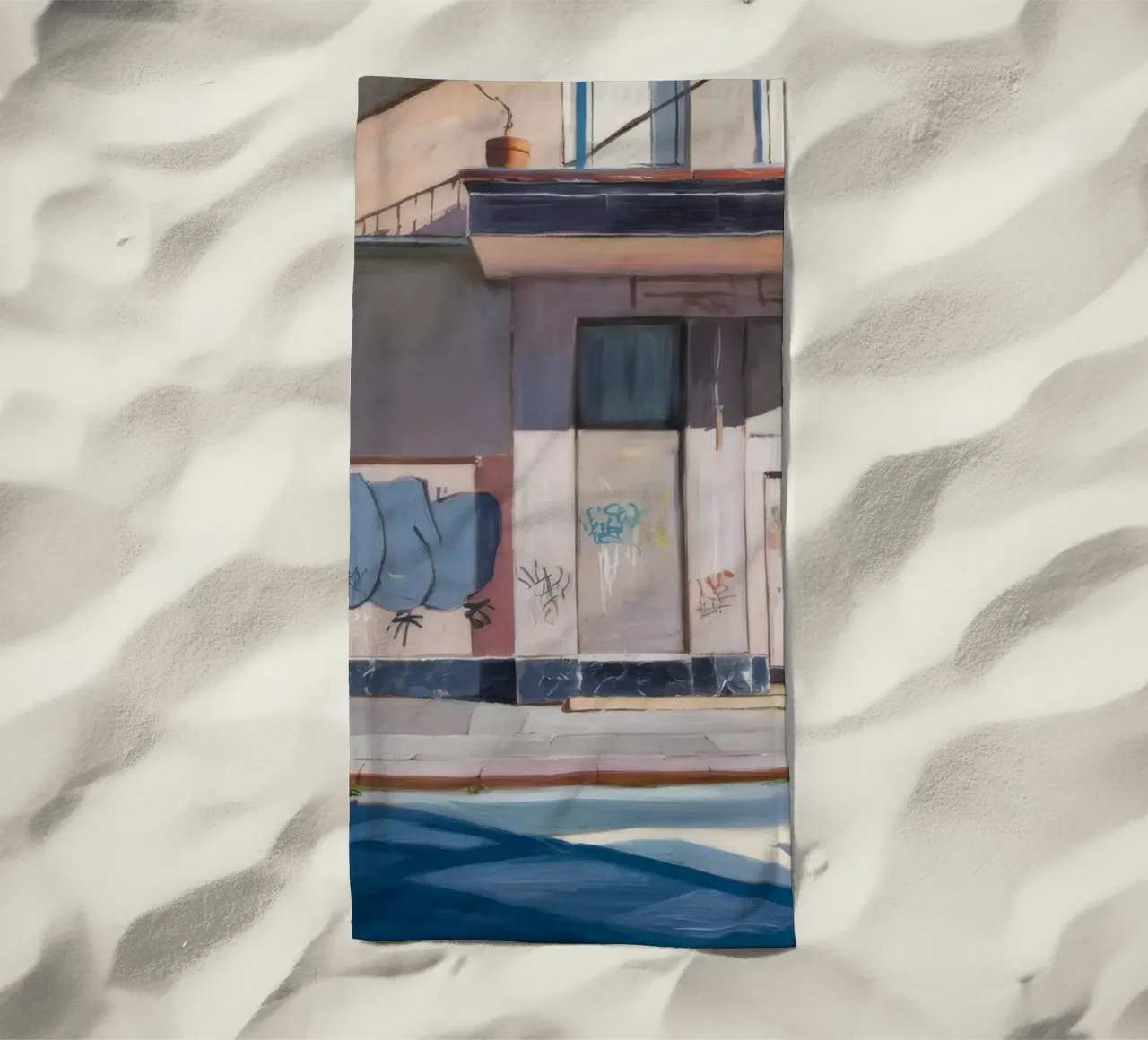 Graffiti Shadow Play telo mare da Opal Strokes