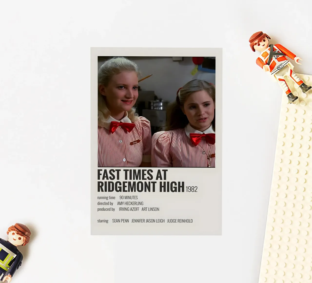 FAST TIMES AT RIDGEMONT HIGH 1982 adesivo da MVFminimalist