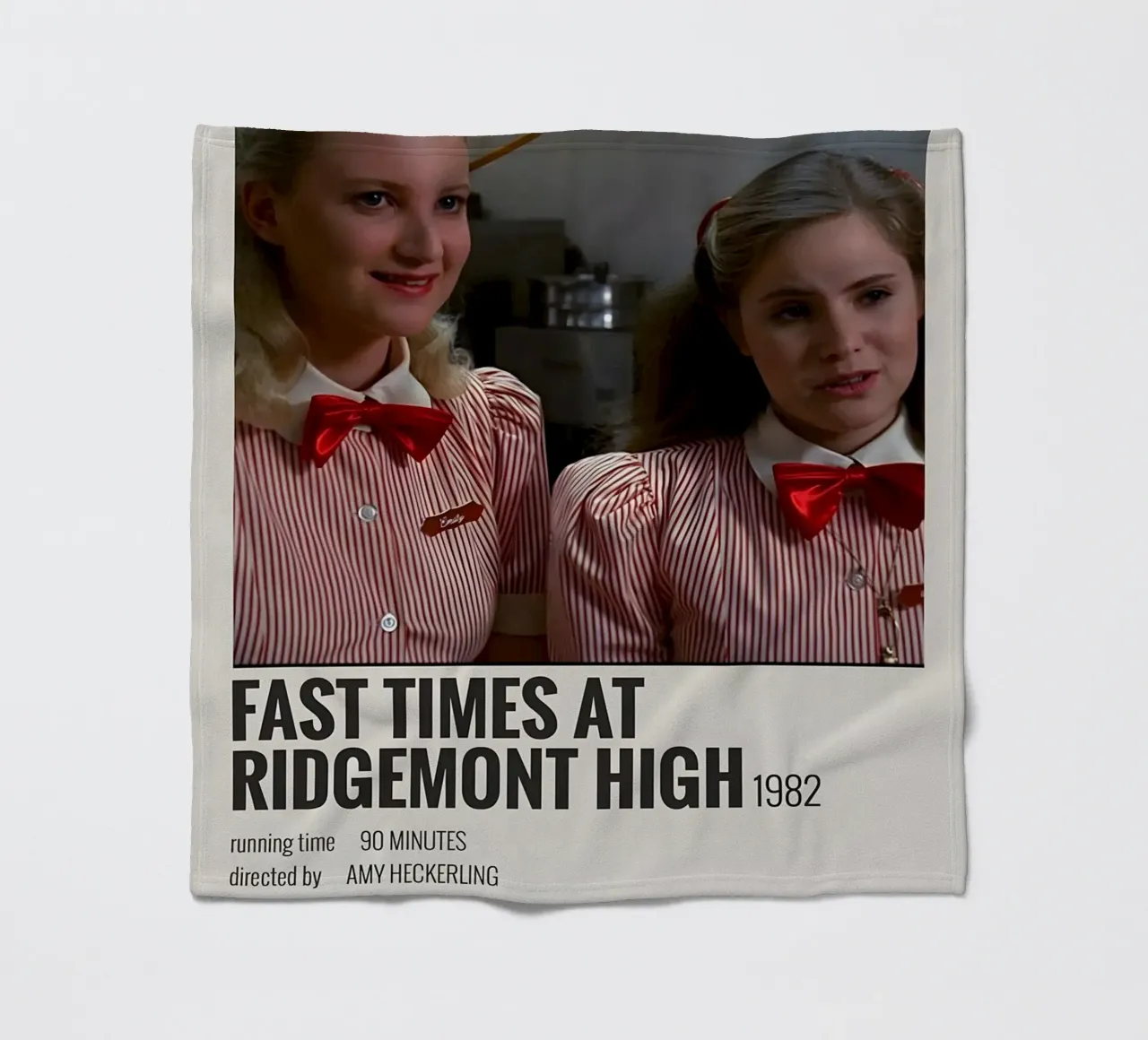 FAST TIMES AT RIDGEMONT HIGH 1982 coperta in pile da MVFminimalist