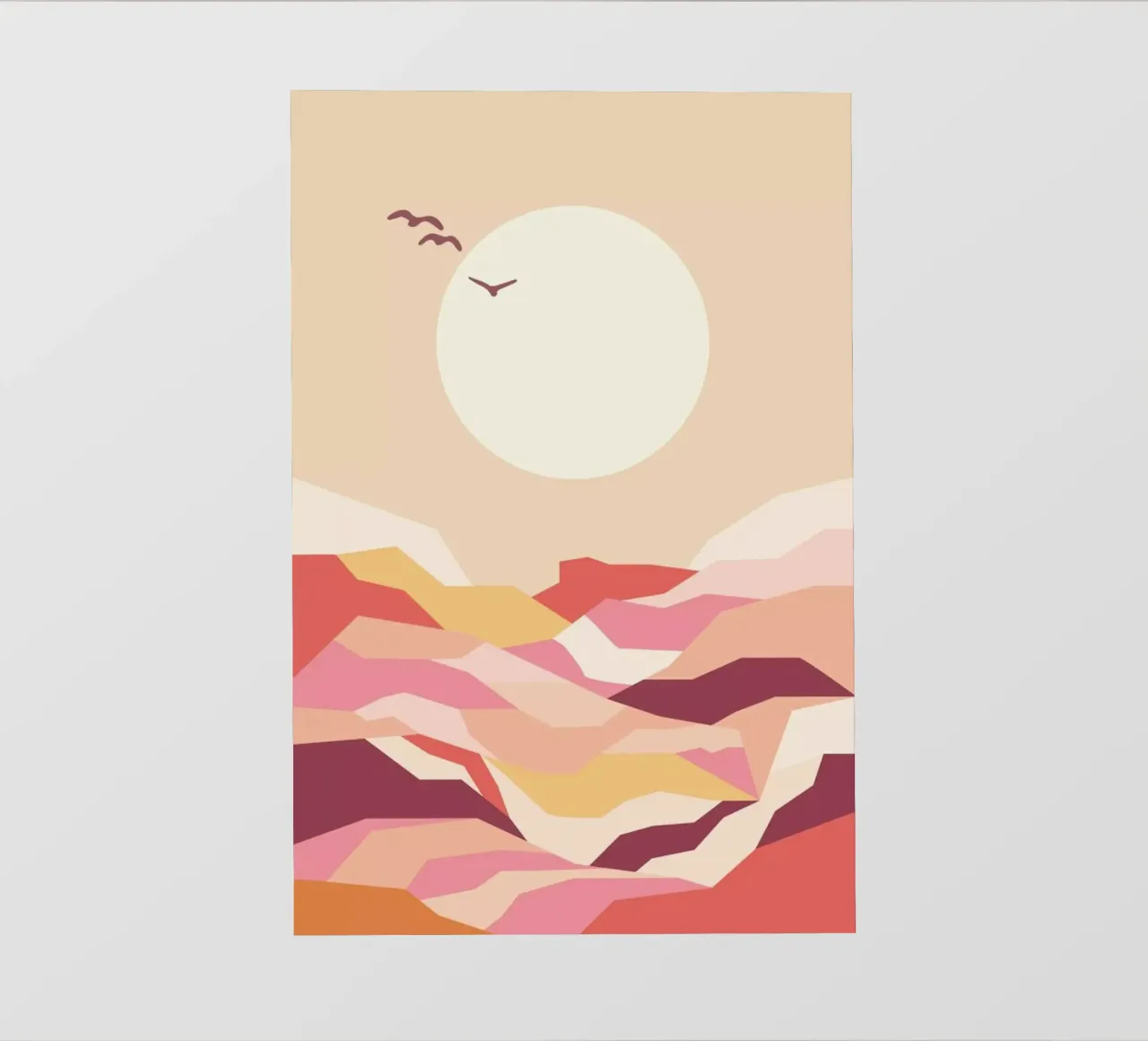 Towards the Sun pvc cover by Pure