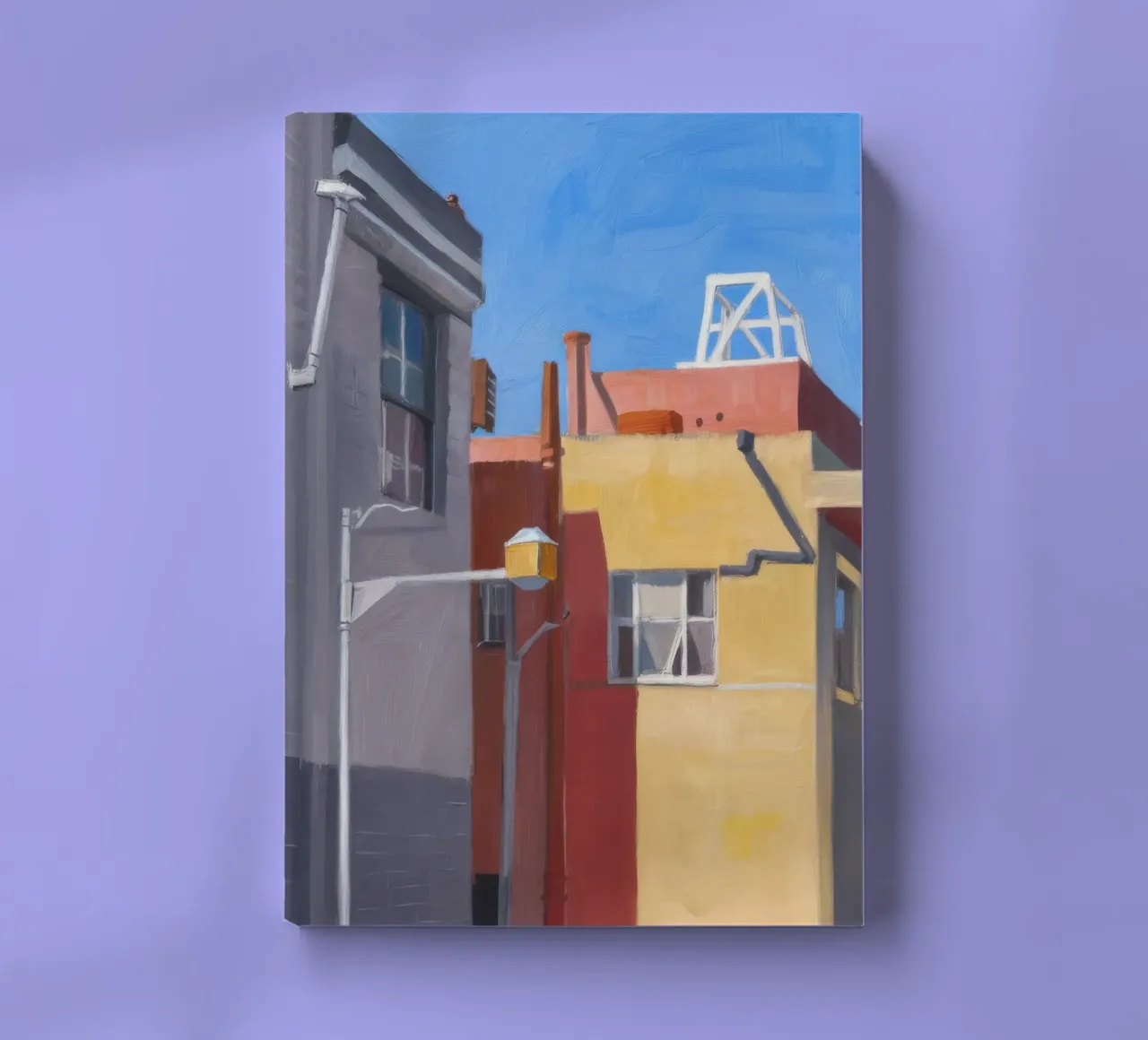 Colorful Urban Geometry notebook by Opal Strokes