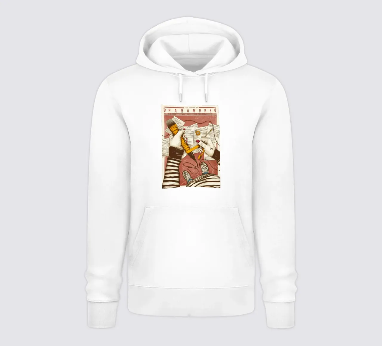Paramore hoodie by exelophendri