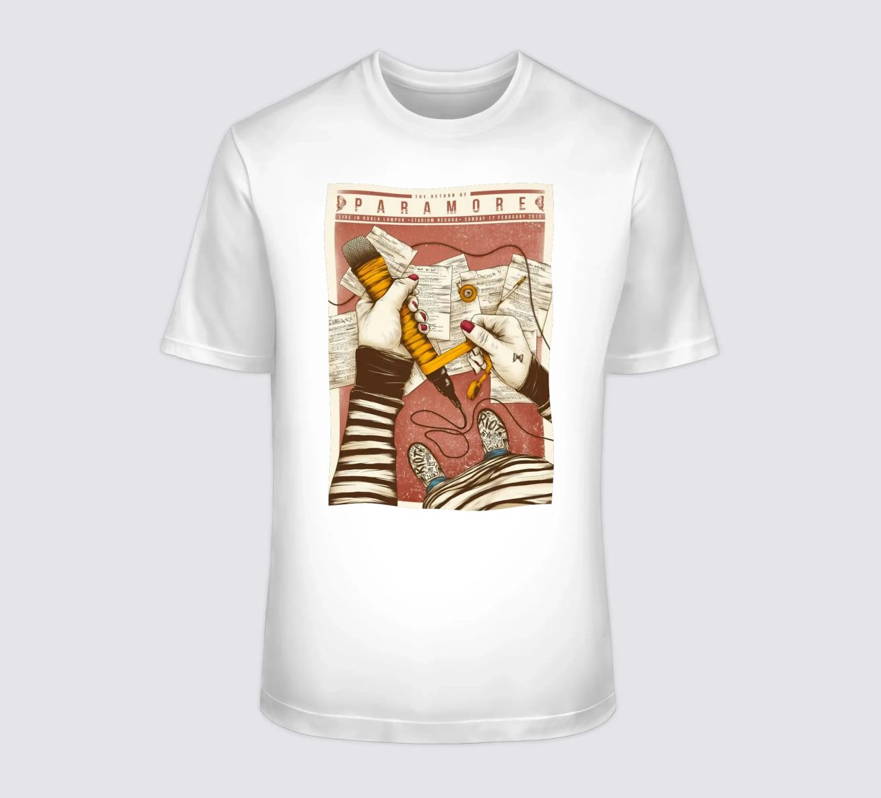 Paramore t-shirt da exelophendri
