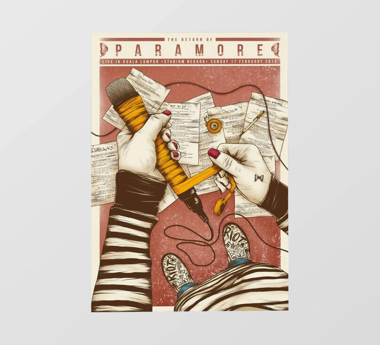 Paramore telo in pvc da exelophendri