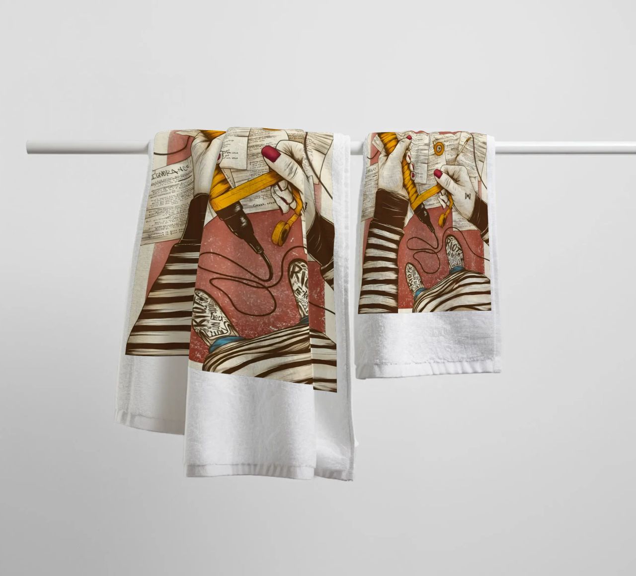Paramore asciugamano da bagno da exelophendri