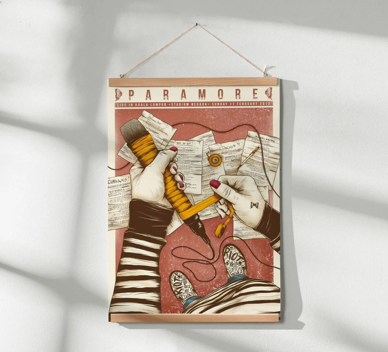 Paramore carta hahnemühle da exelophendri