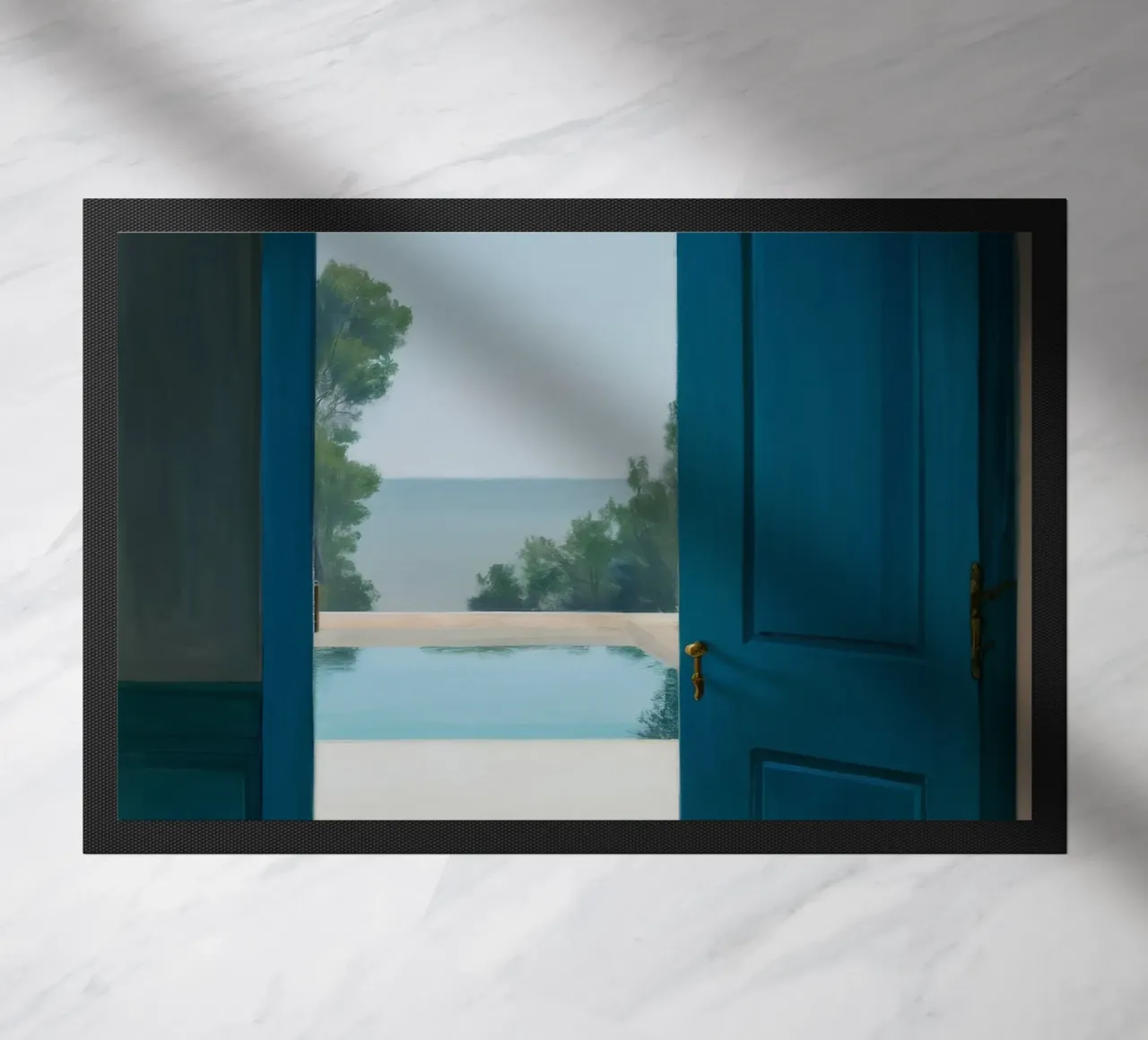 Portale del Paradiso zerbino da Opal Strokes