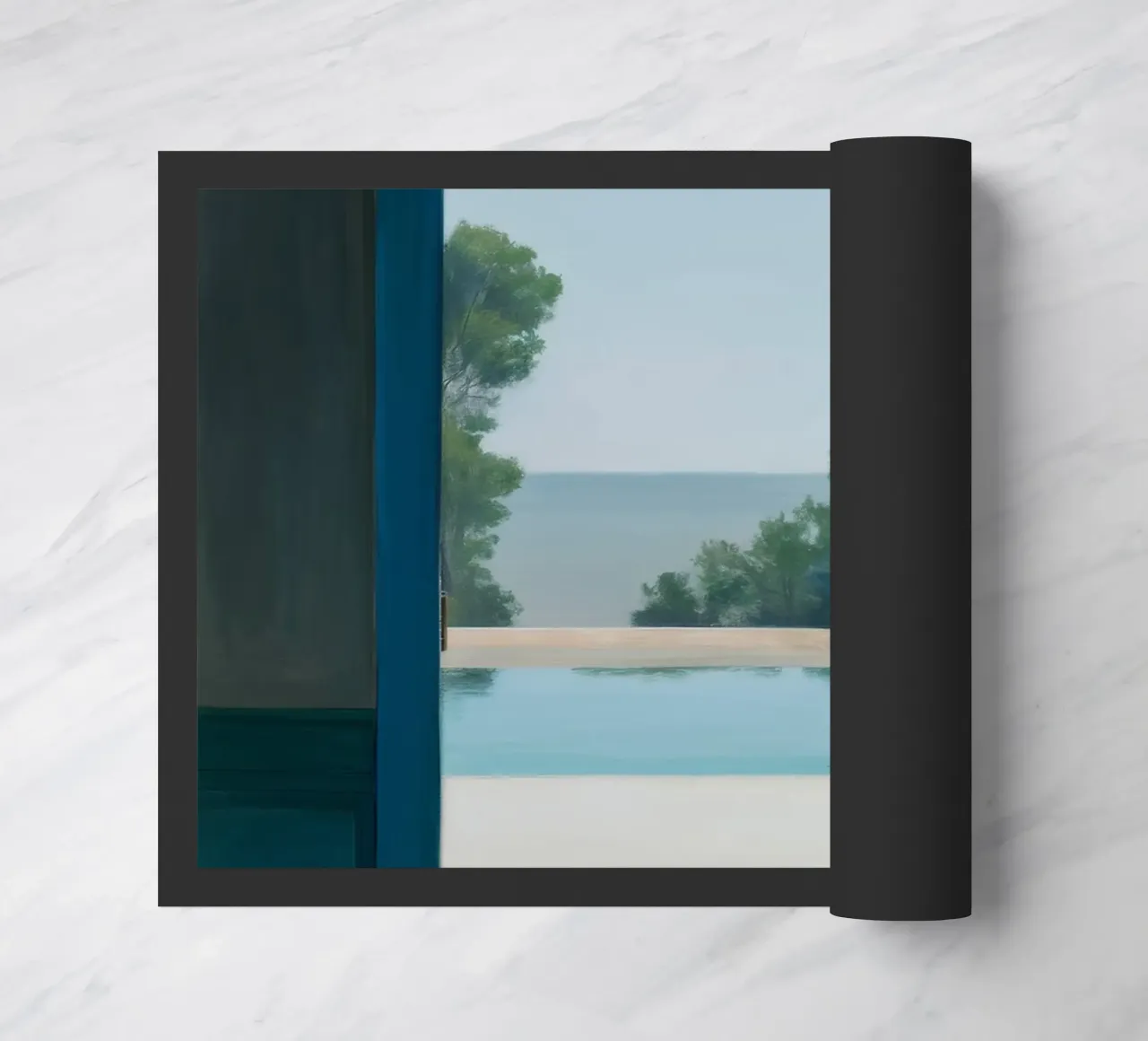 Portale del Paradiso zerbino da Opal Strokes