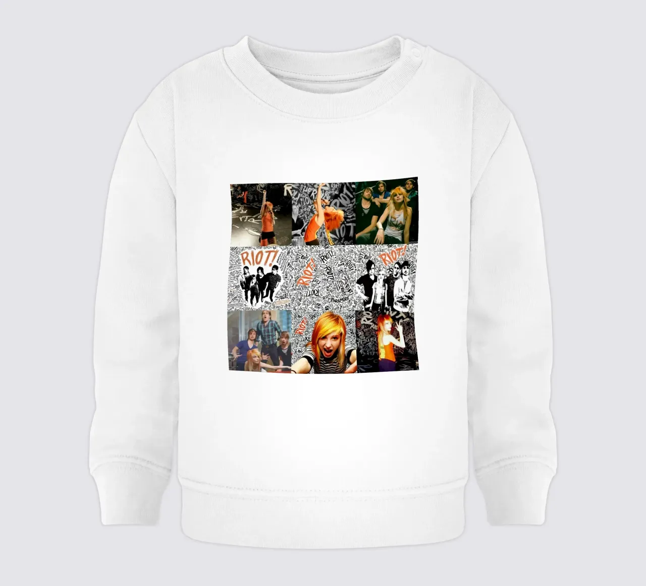 Paramore baby sweatshirt by exelophendri