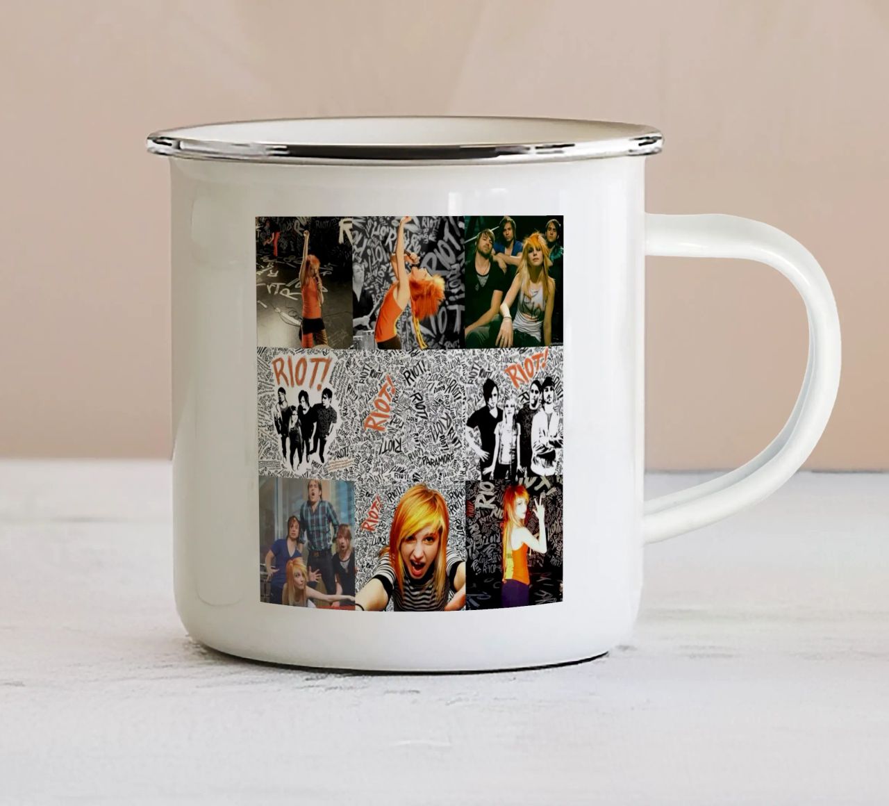Paramore tazza in smalto da exelophendri