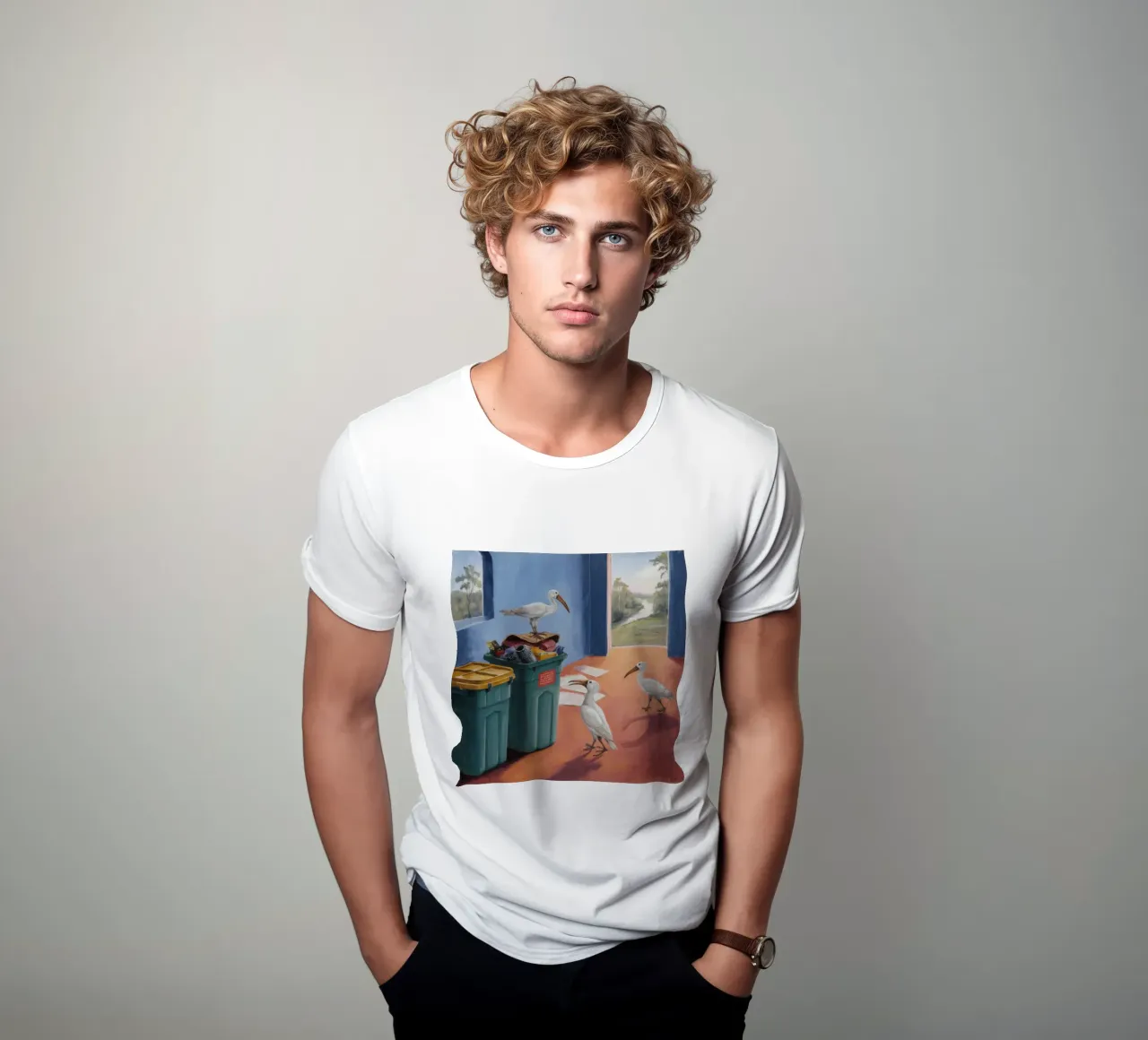 Messaggeri del mare t-shirt da Opal Strokes