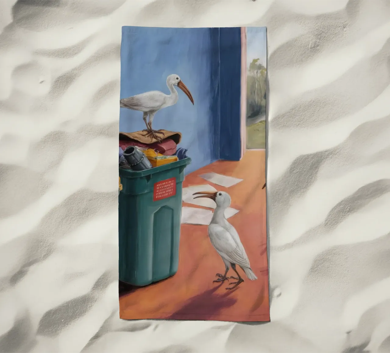 Messaggeri del mare telo mare da Opal Strokes