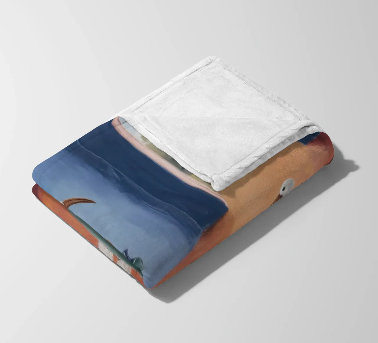 Messaggeri del mare coperta in pile da Opal Strokes