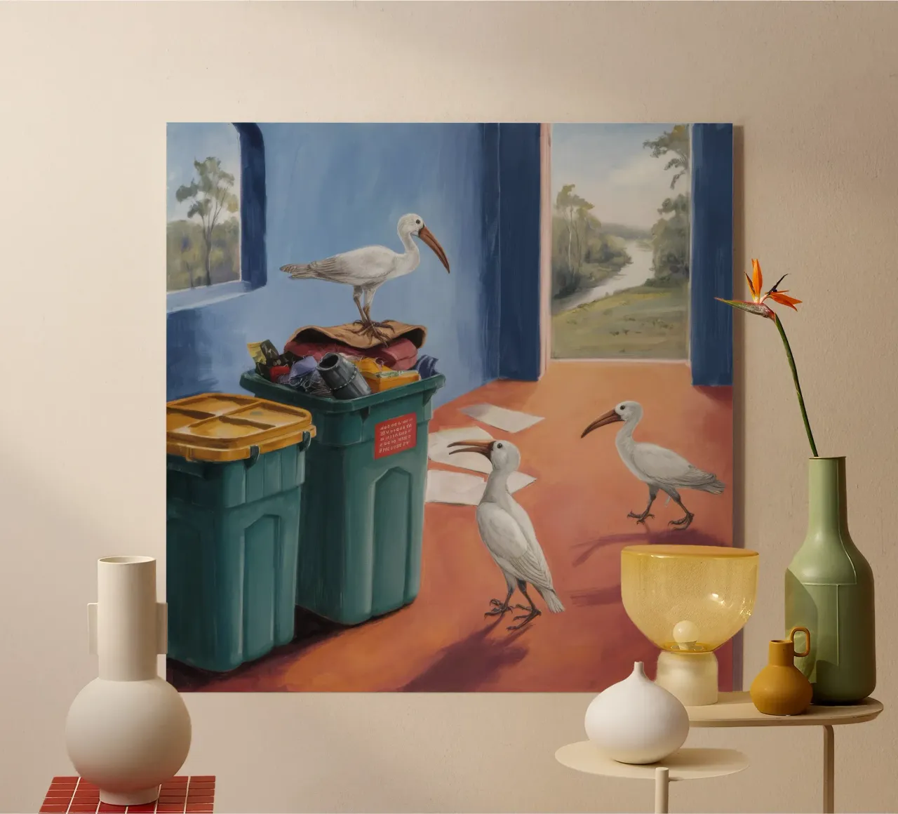 Messaggeri del mare plexiglass da Opal Strokes
