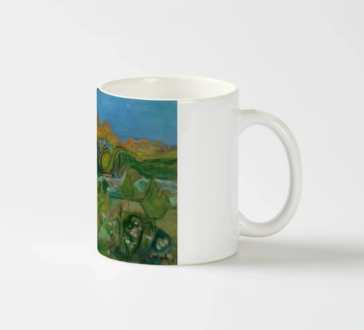 Scenario astratto tazza in ceramica da Rachel Gallery