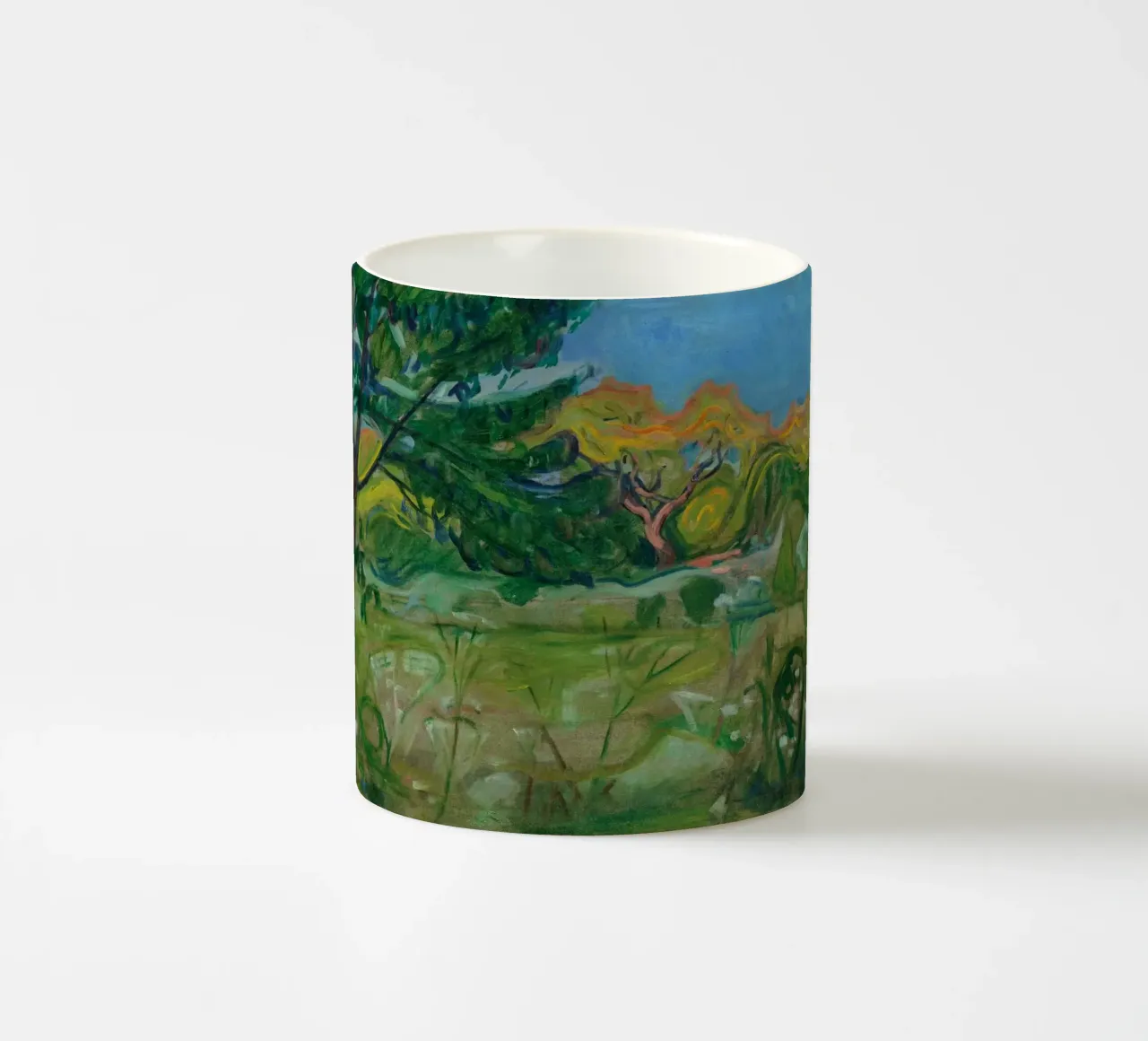 Scenario astratto tazza in ceramica da Rachel Gallery