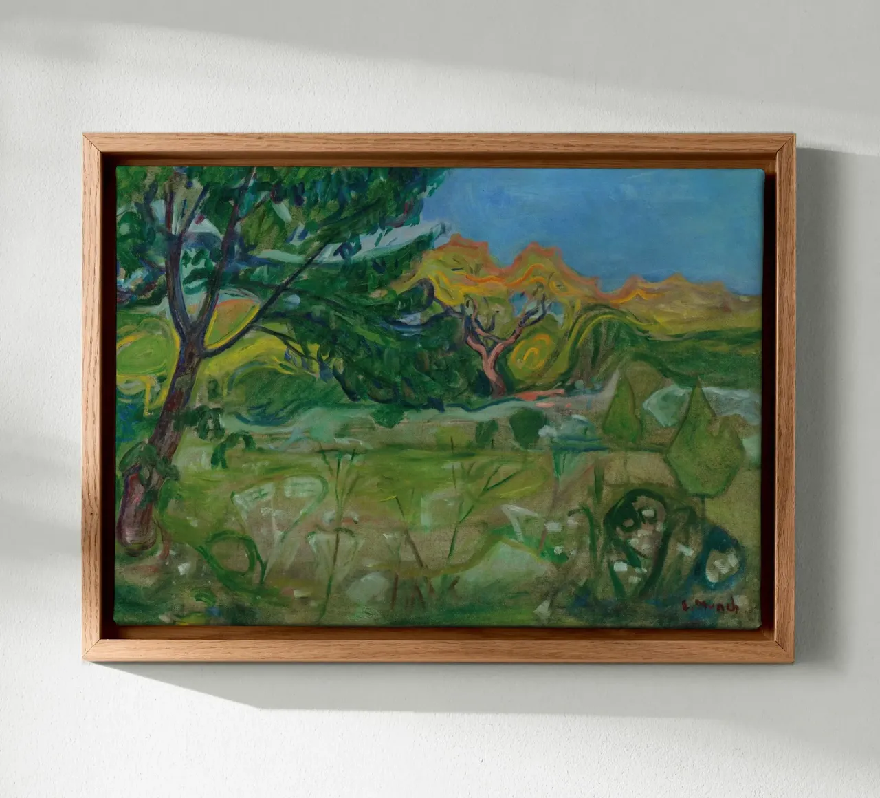 Scenery Abstract canvas by Rachel Gallery