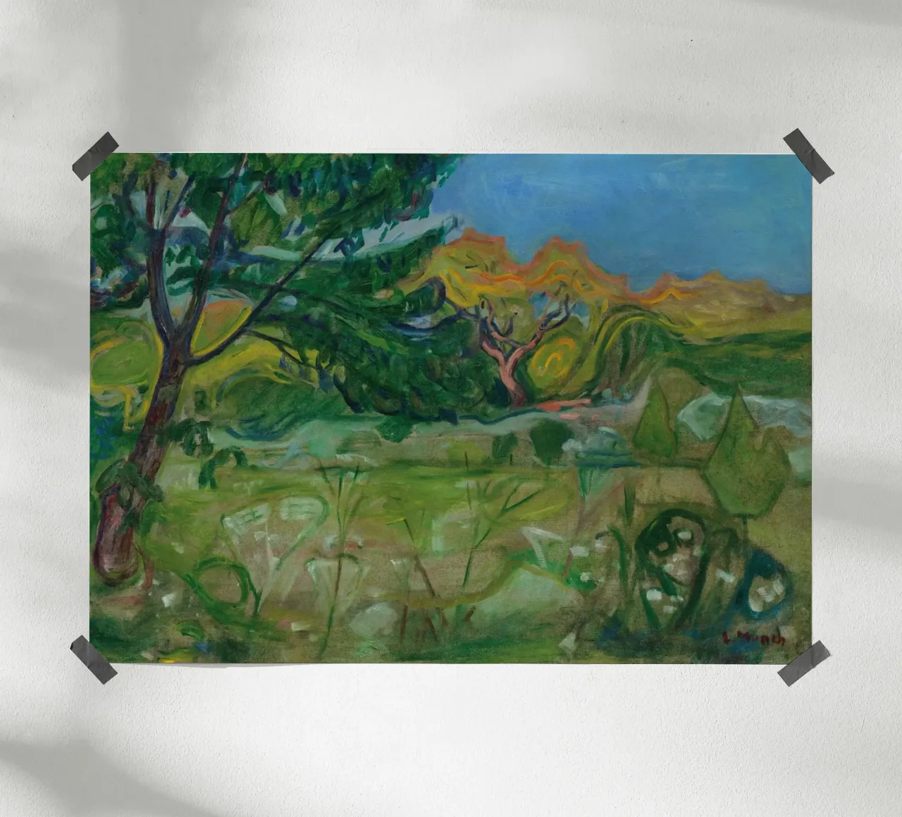 Scenery Abstract hahnemühle by Rachel Gallery