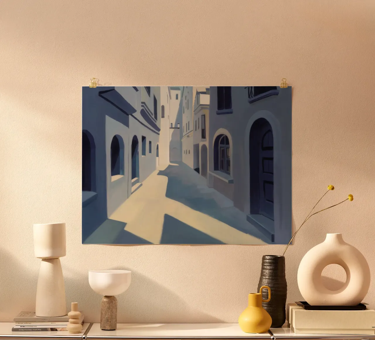 Passaggio ad arco inondato di sole carta hahnemühle da Opal Strokes