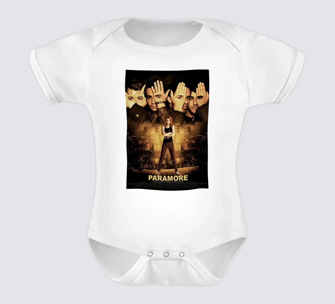Paramore body neonato maniche corte da exelophendri