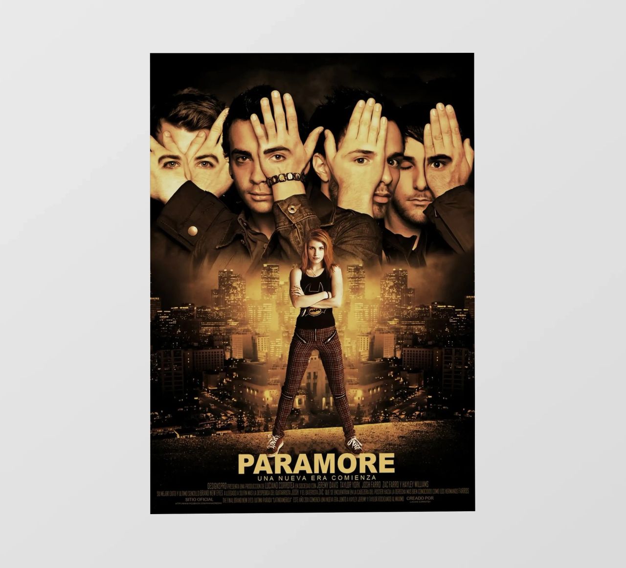 Paramore pellicola backlit da exelophendri