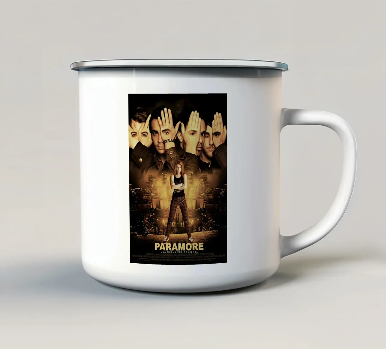 Paramore tazza in smalto da exelophendri