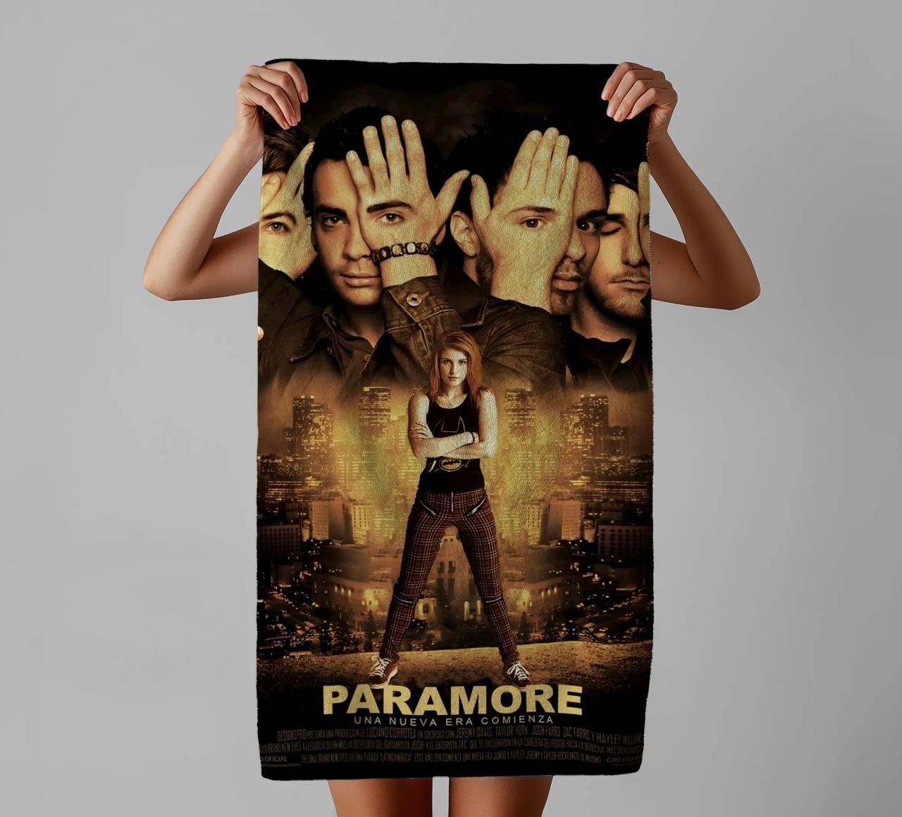 Paramore asciugamano da bagno da exelophendri