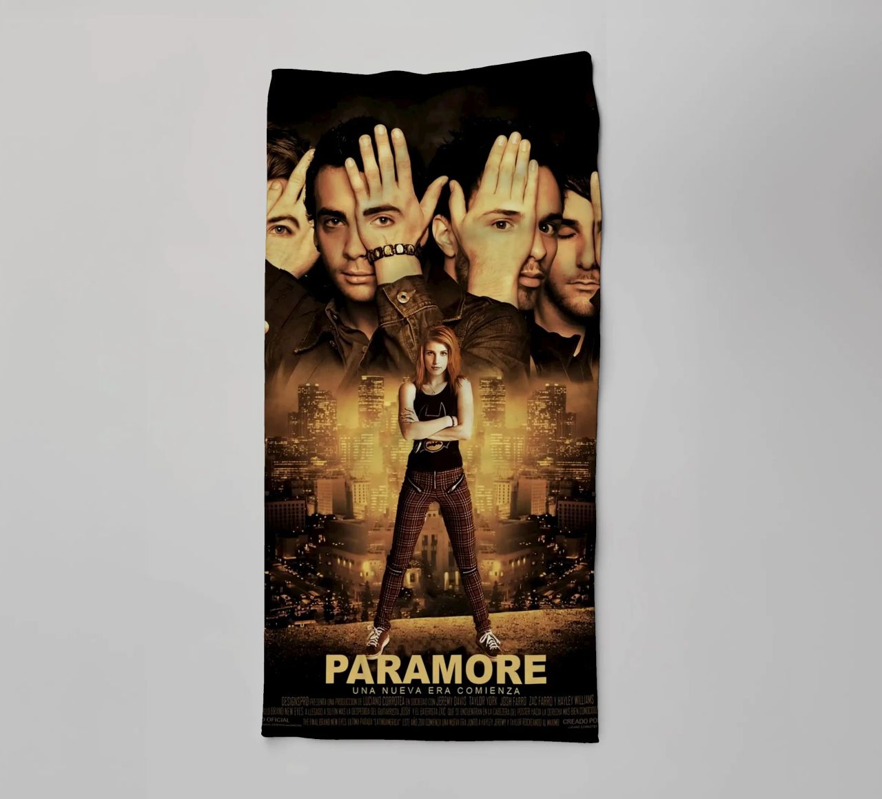 Paramore asciugamano da bagno da exelophendri