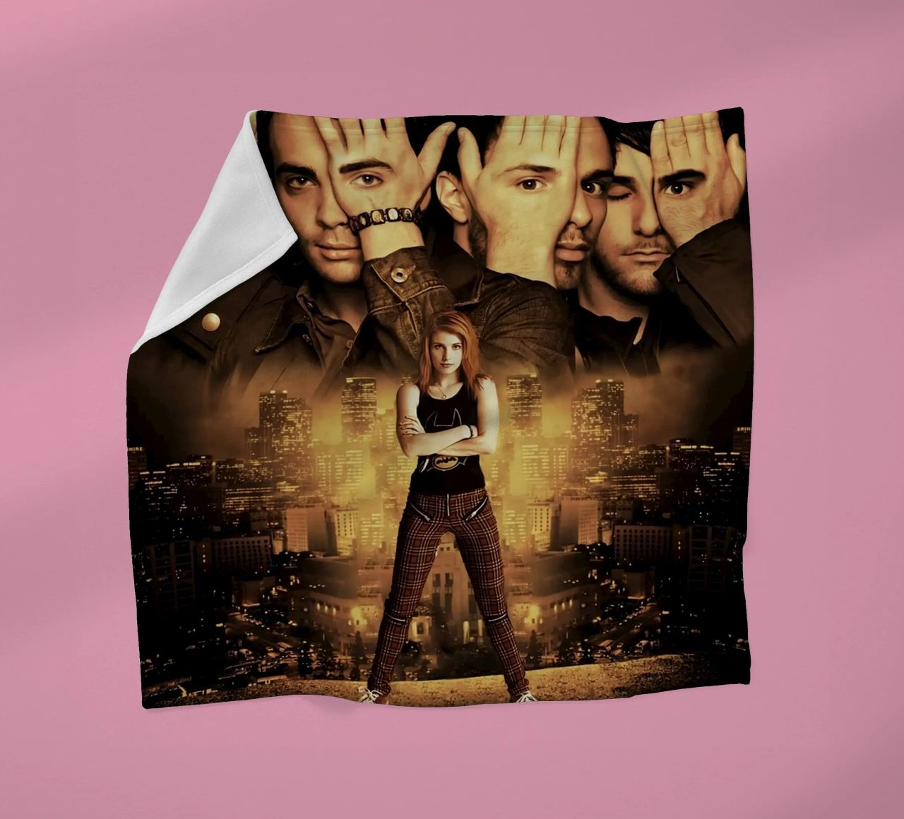 Paramore coperta in pile da exelophendri