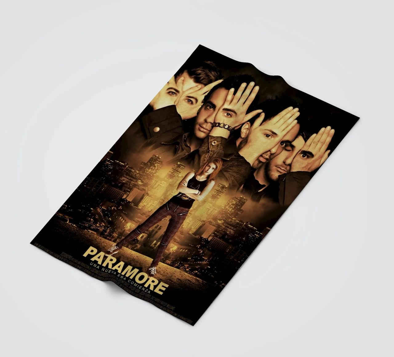 Paramore coperta in pile da exelophendri