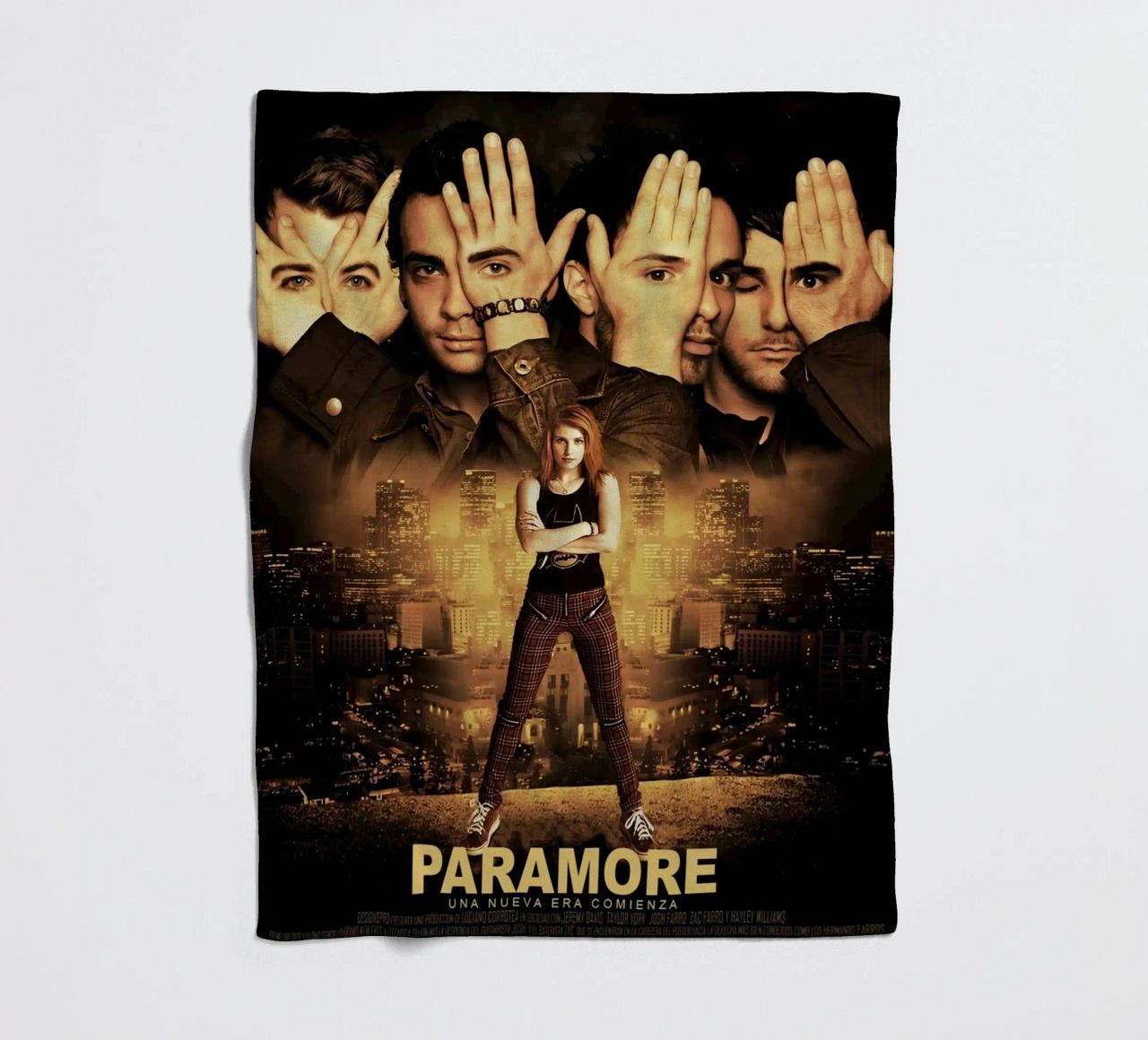 Paramore coperta in pile da exelophendri
