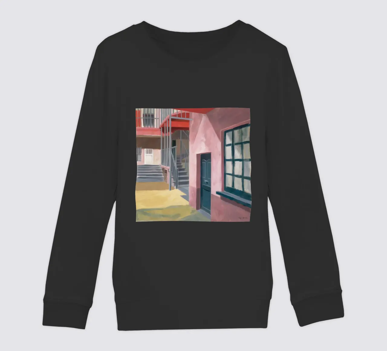 Salita di una scala geometrica felpa bambino da Opal Strokes