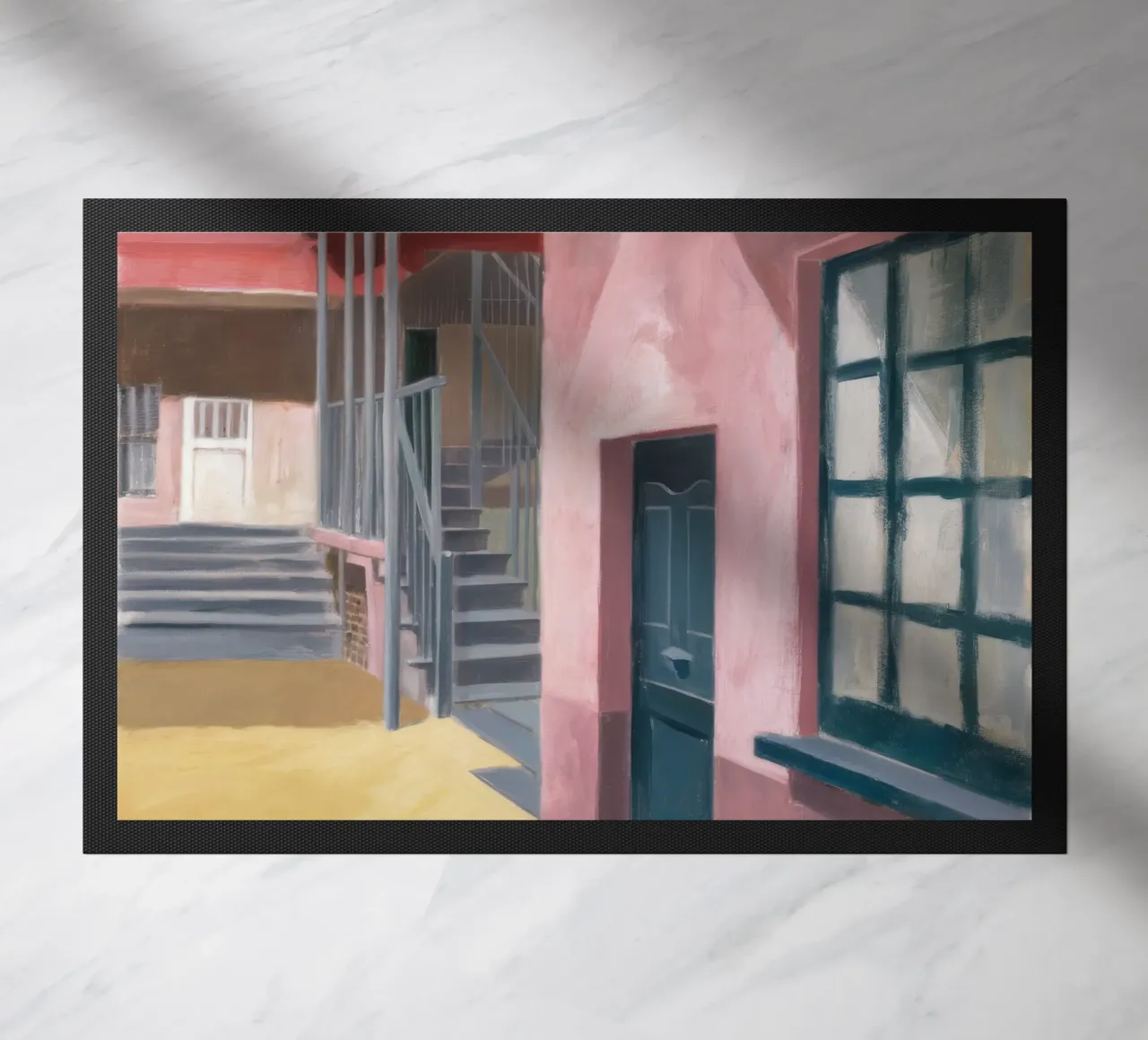 Salita di una scala geometrica zerbino da Opal Strokes