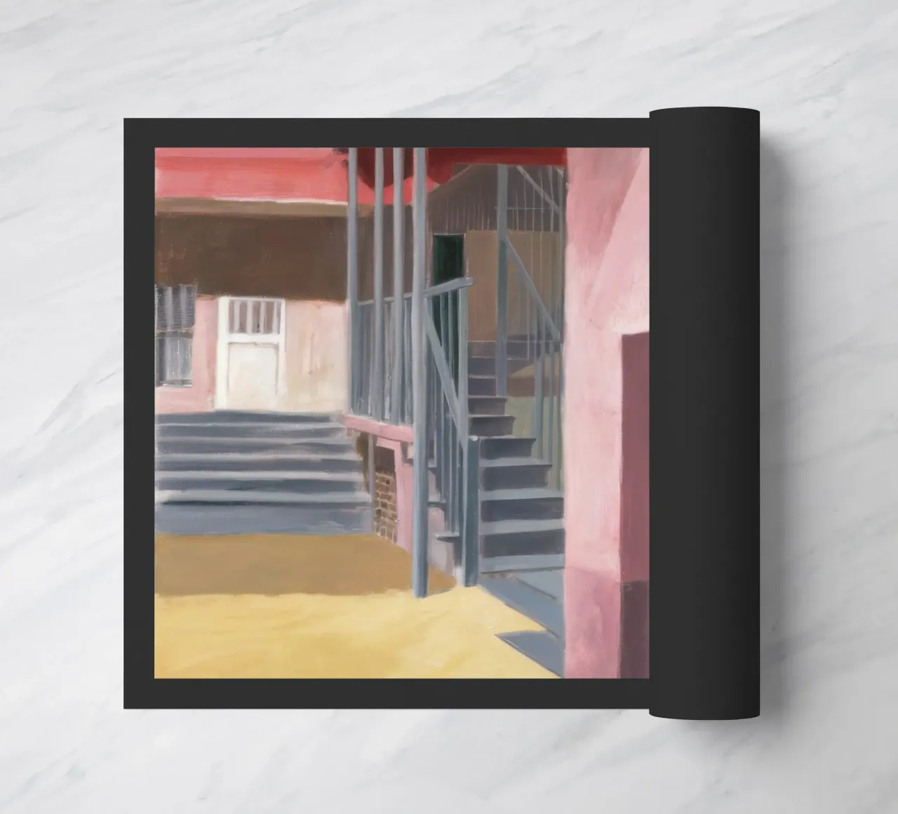 Salita di una scala geometrica zerbino da Opal Strokes