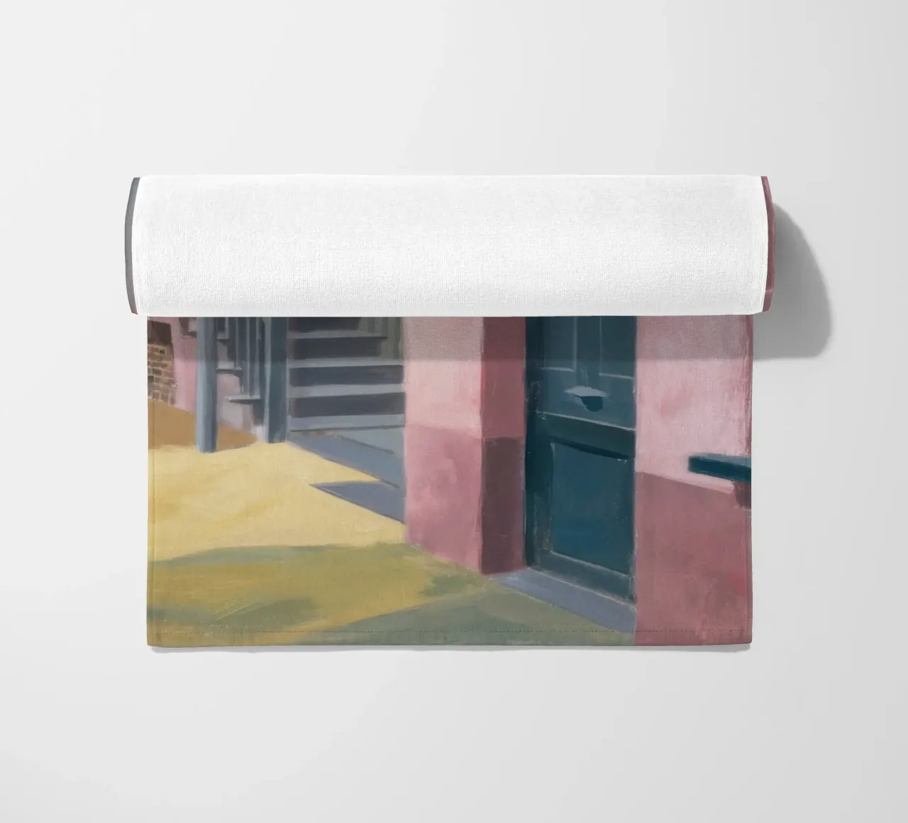 Salita di una scala geometrica telo mare da Opal Strokes