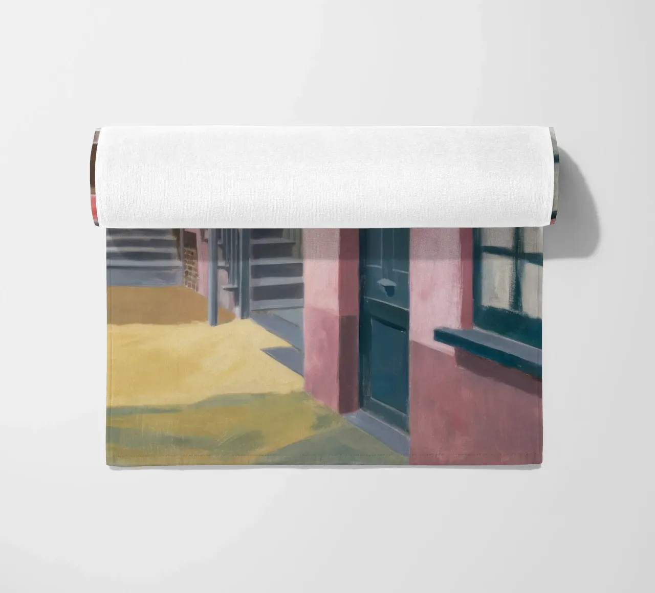 Salita di una scala geometrica telo mare da Opal Strokes